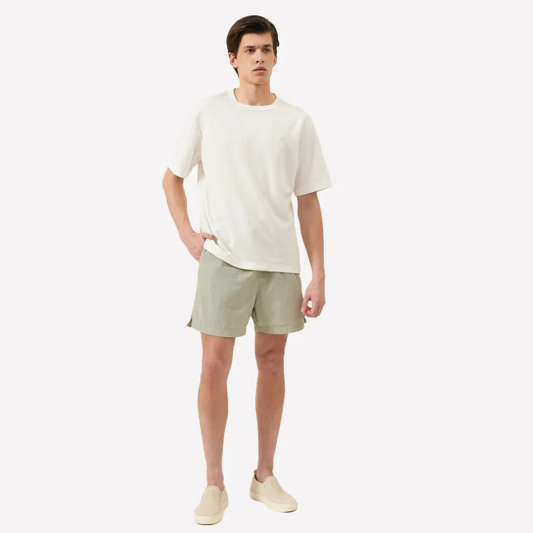Regatta- Relaxed Fit Round Neck T-Shirt In Waffle Fabric
