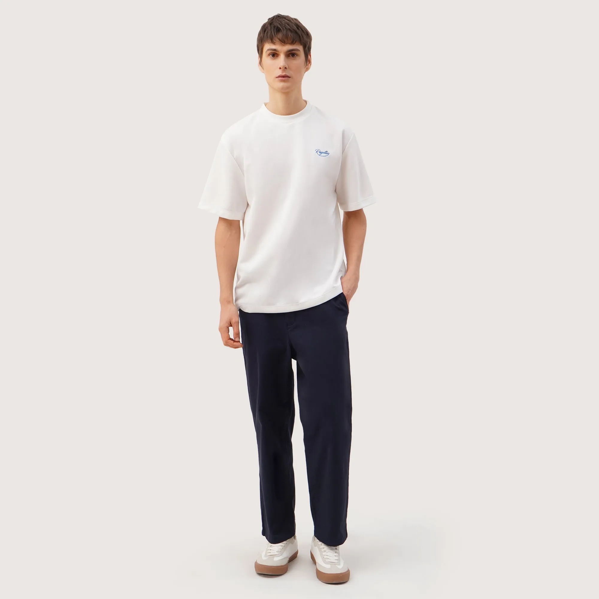 Regatta- Relaxed Fit Round Neck T-Shirt With Chest Embroidery