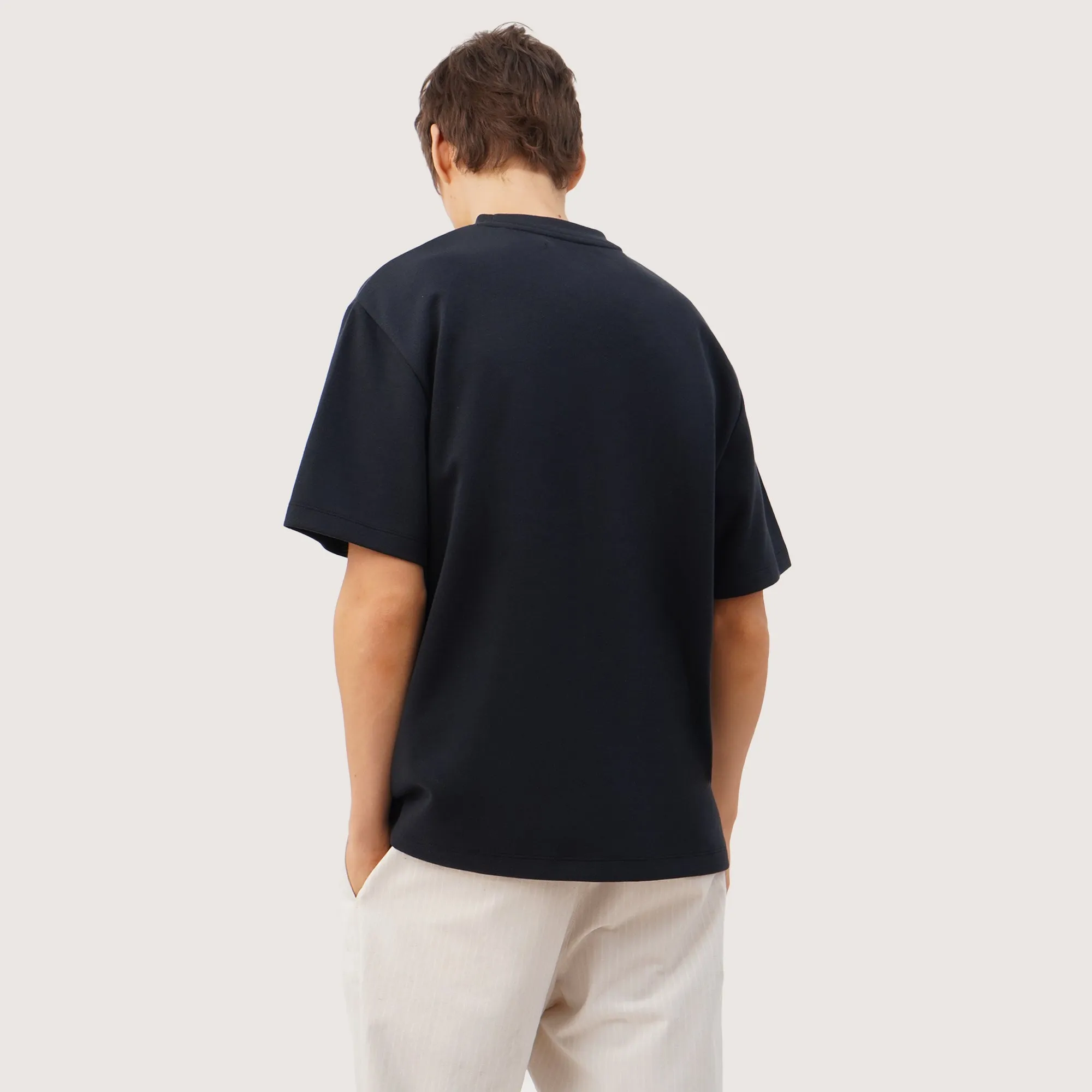 Regatta- Relaxed Fit Round Neck T-Shirt With Chest Embroidery