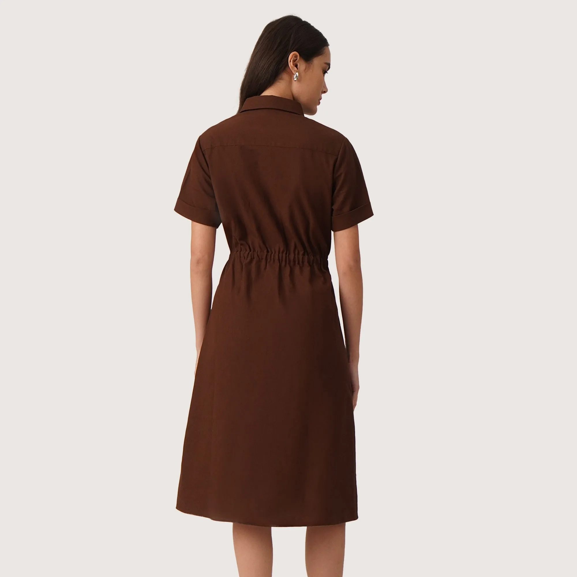 Regatta- Relaxed Shirt Dress With Tie Detail