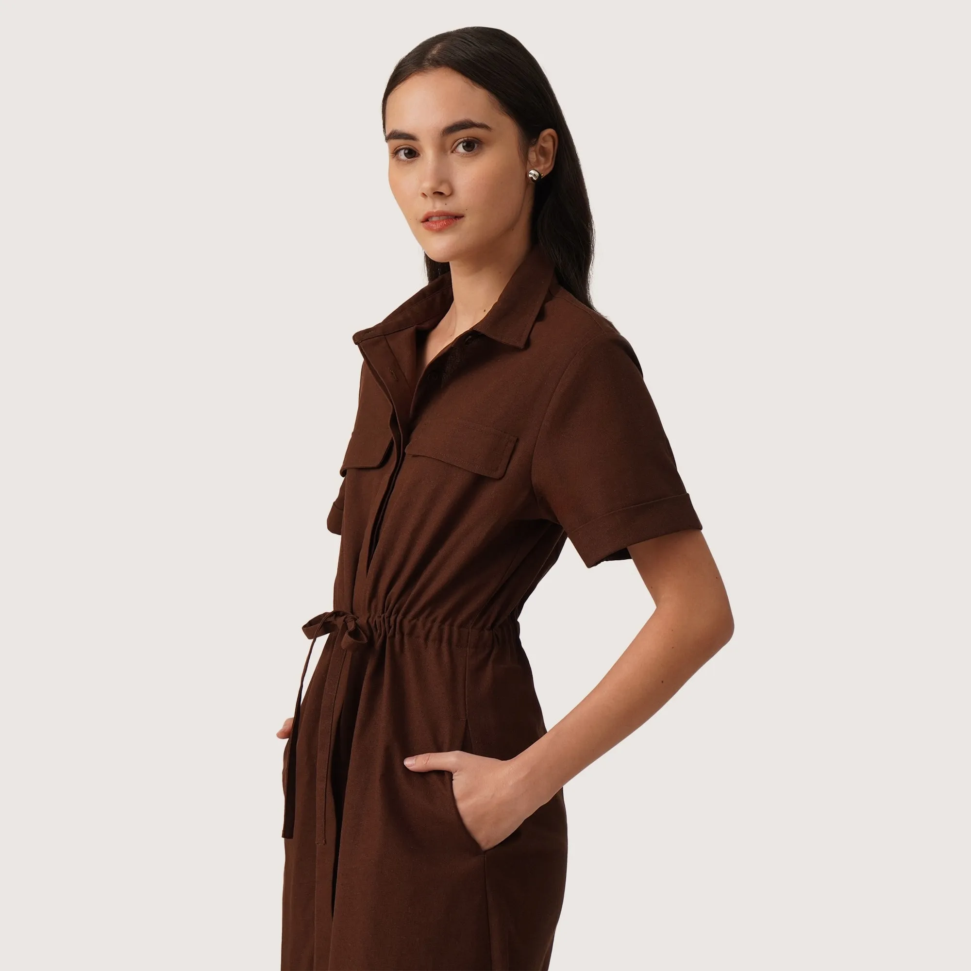 Regatta- Relaxed Shirt Dress With Tie Detail
