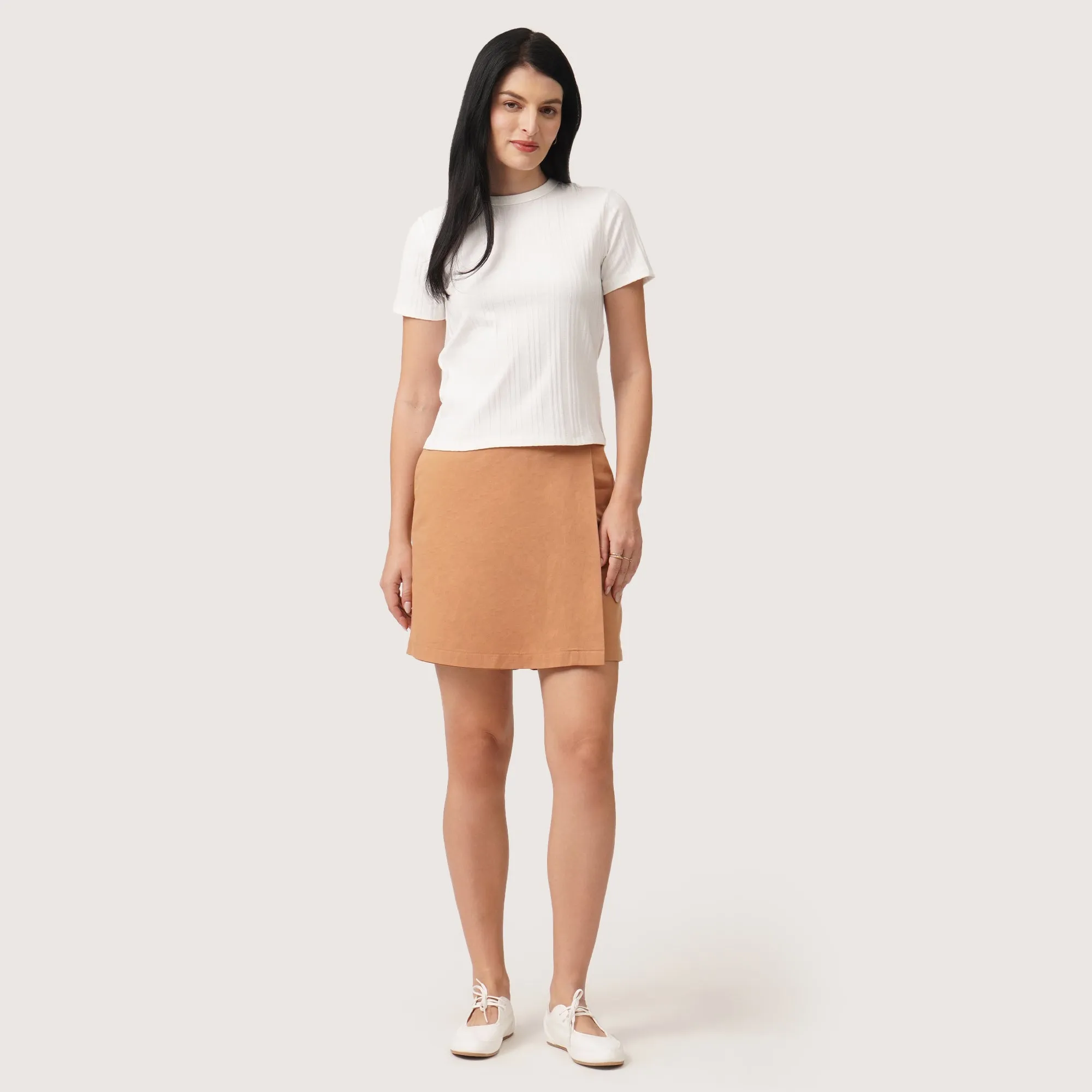 Regatta- Ribbed Knit T-Shirt