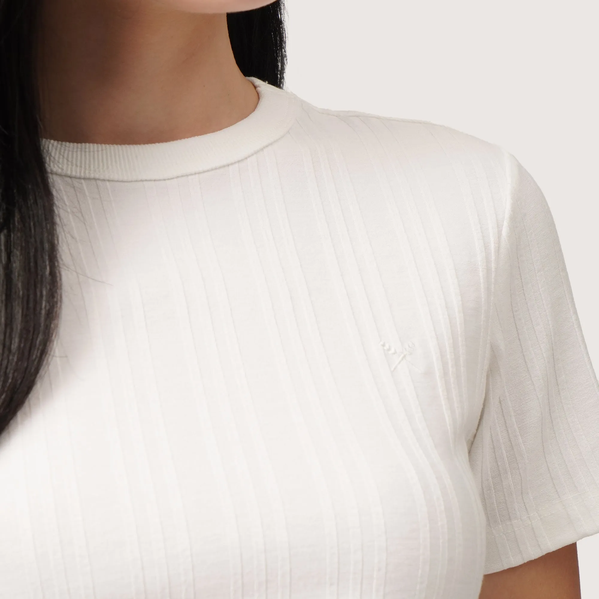 Regatta- Ribbed Knit T-Shirt