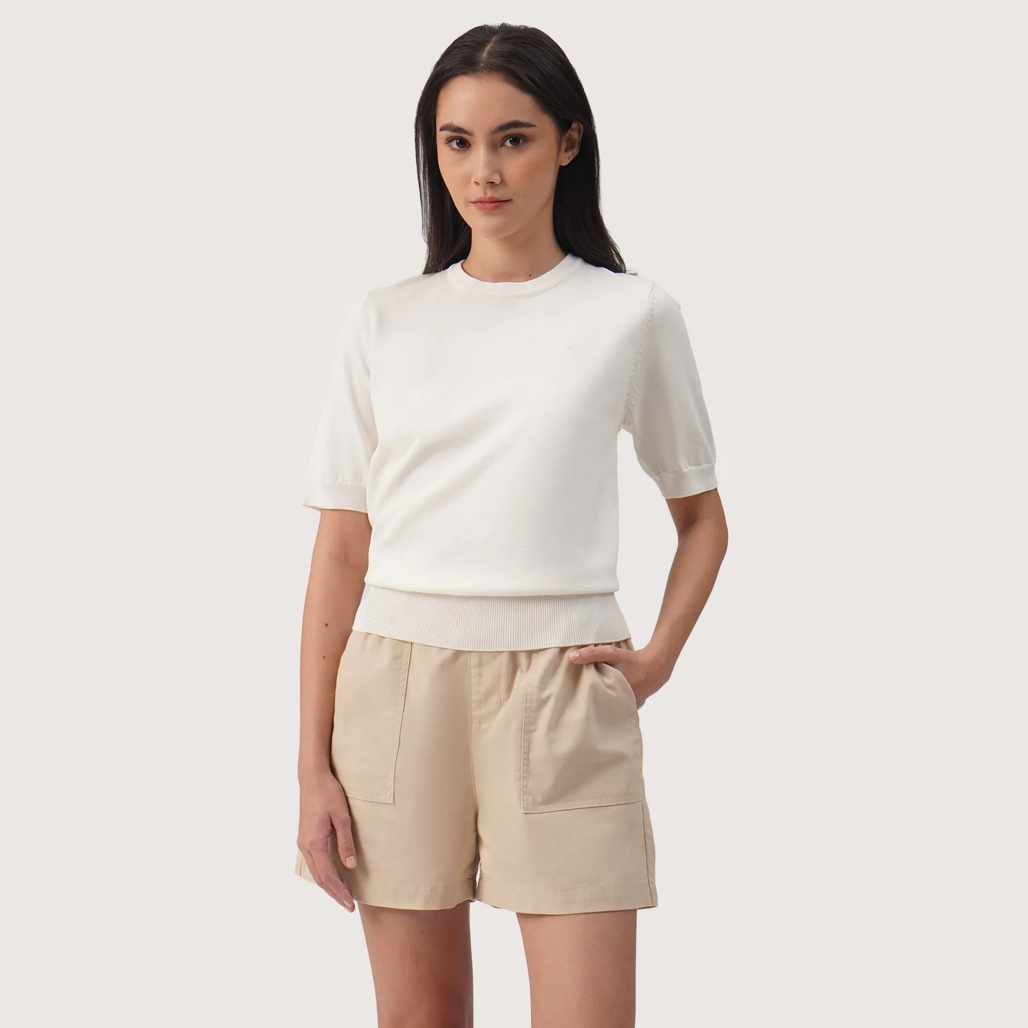 Regatta- Ribbed Knit Top