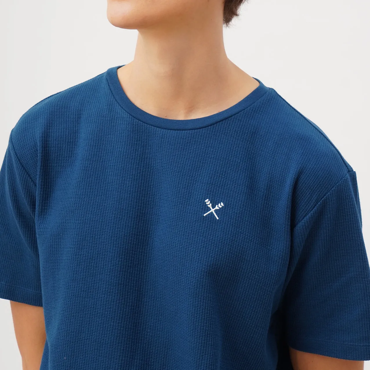 Regatta- Round Neck T-Shirt In Textured Fabric