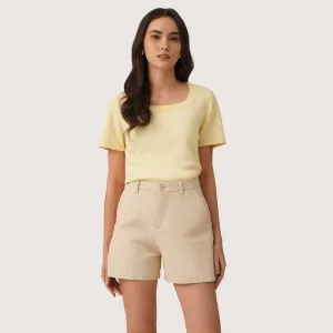 Regatta- Scoop Neck Knit Top