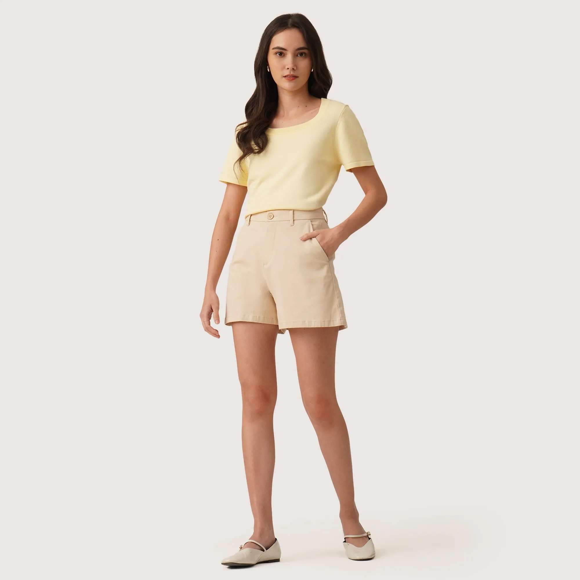 Regatta- Scoop Neck Knit Top