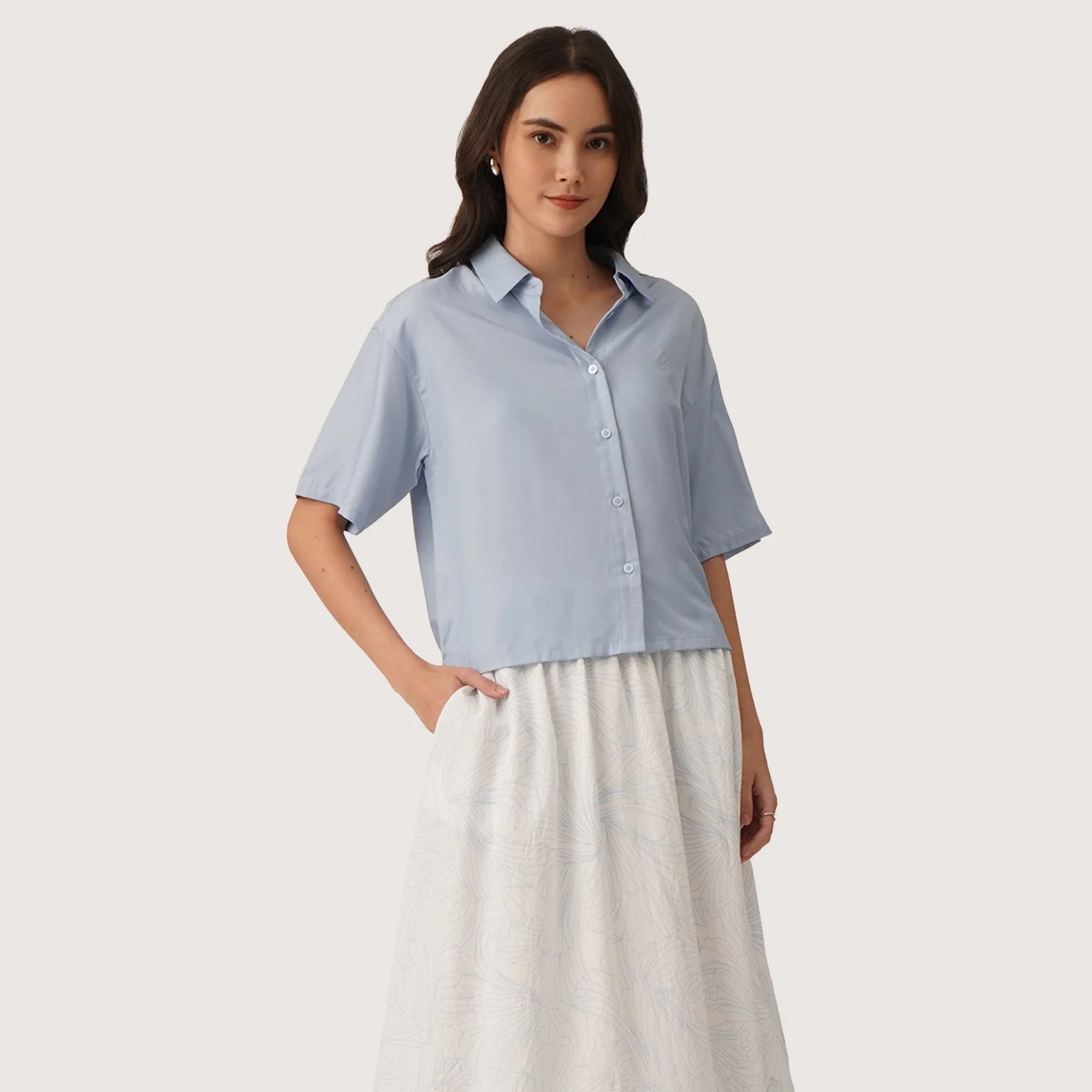 Regatta- Short Sleeve Shirt With Gartered Back
