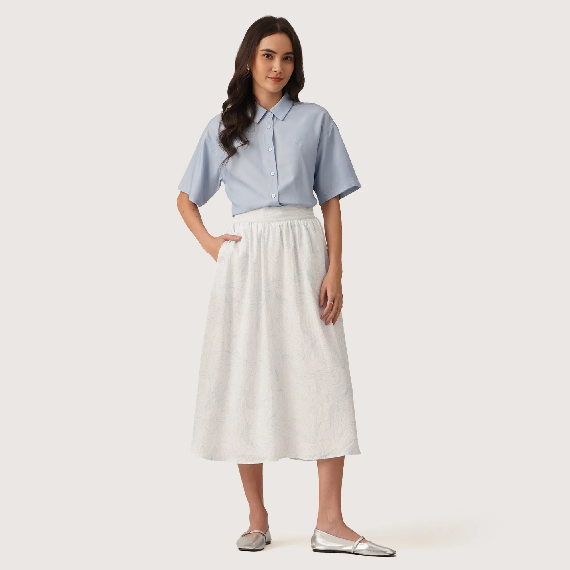 Regatta- Short Sleeve Shirt With Gartered Back