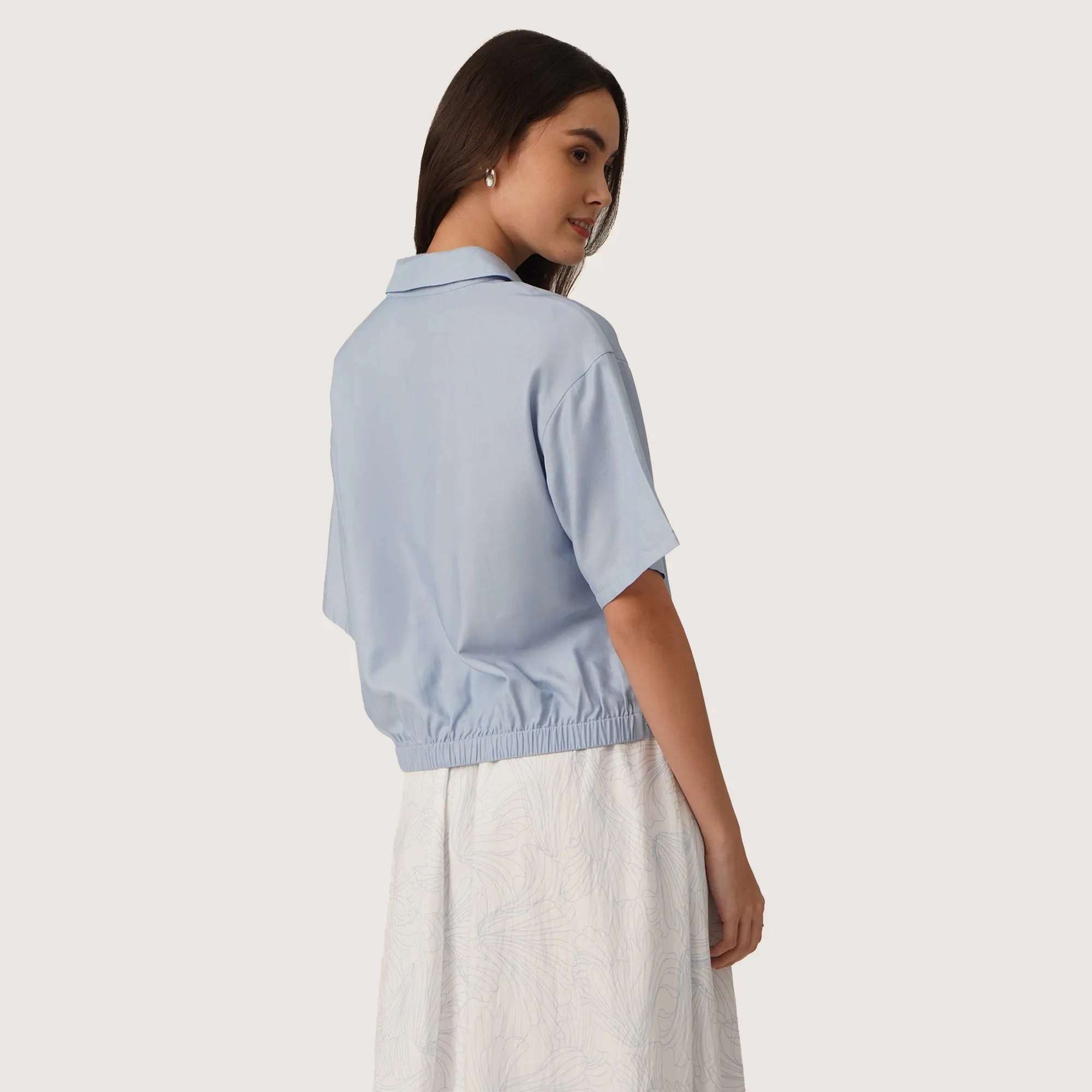 Regatta- Short Sleeve Shirt With Gartered Back
