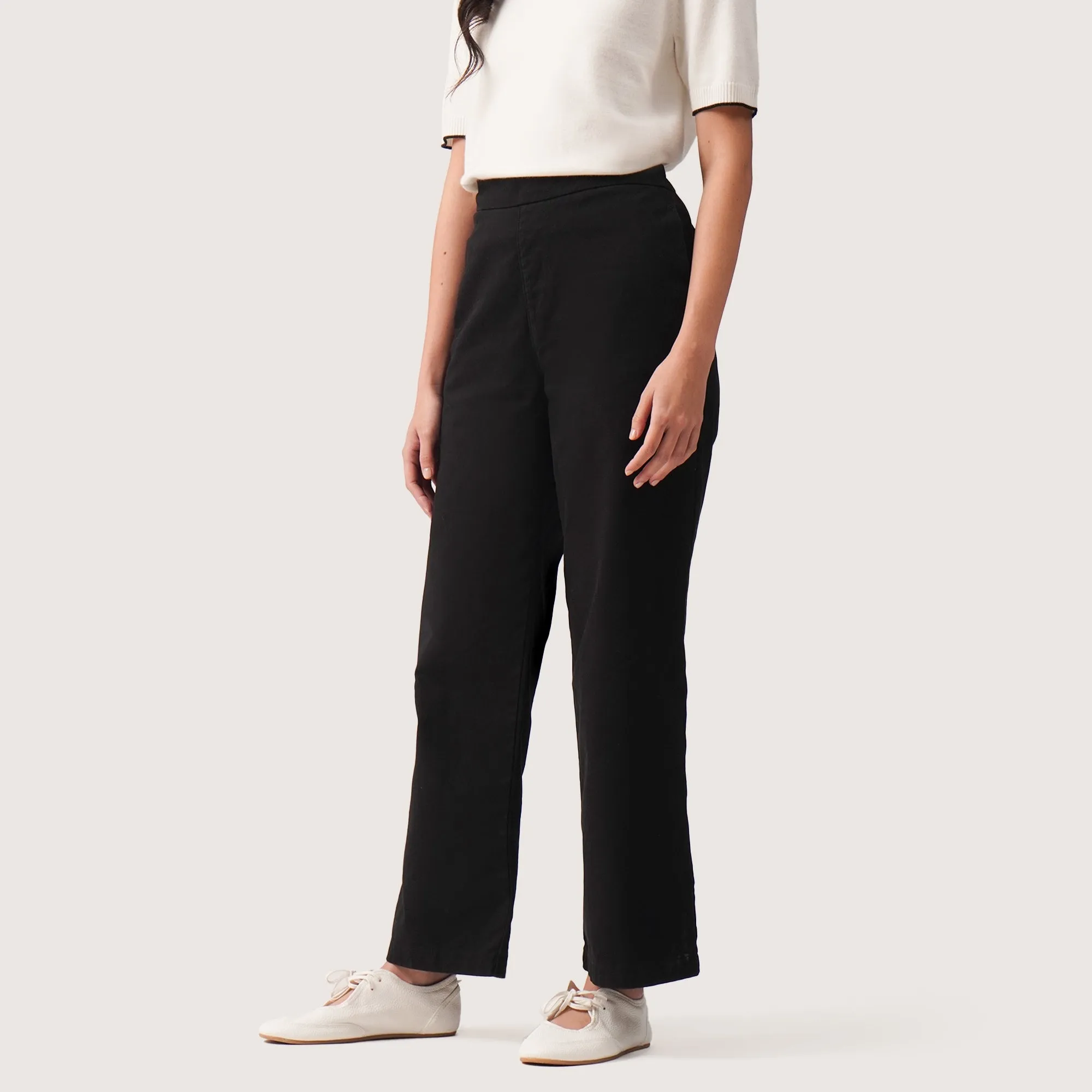 Regatta- Straight Cut Trousers With Gartered Back