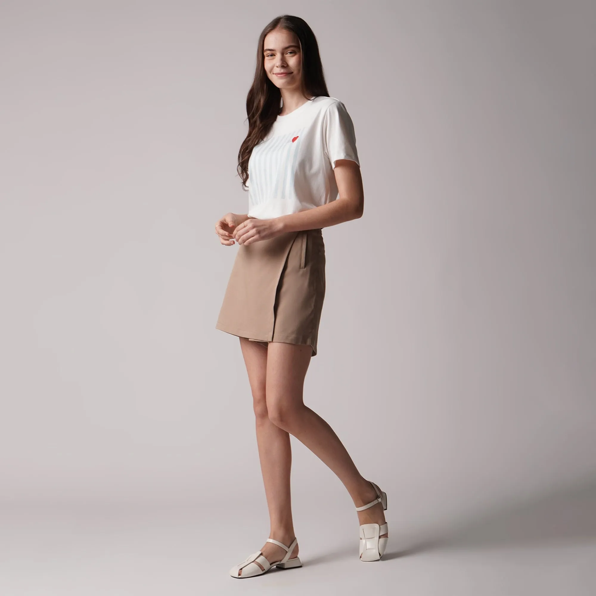 Regatta- Stripe And Heart Graphic T-Shirt