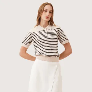 Regatta- Striped Knit Polo