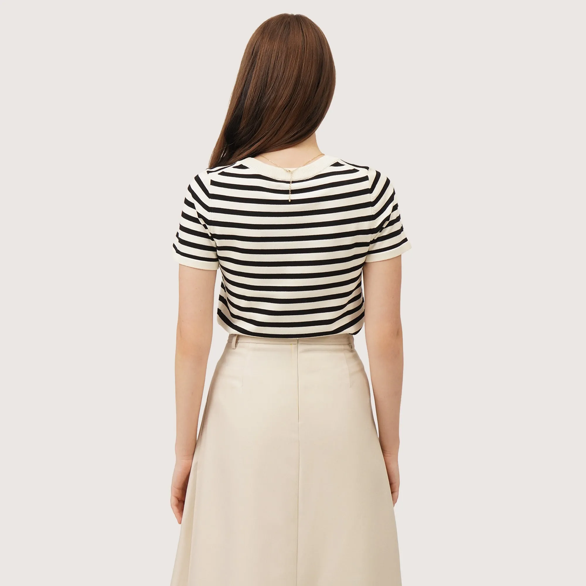 Regatta- Striped Knit T-Shirt
