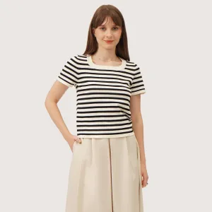 Regatta- Striped Knit T-Shirt