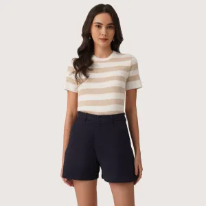 Regatta- Striped Knit Top