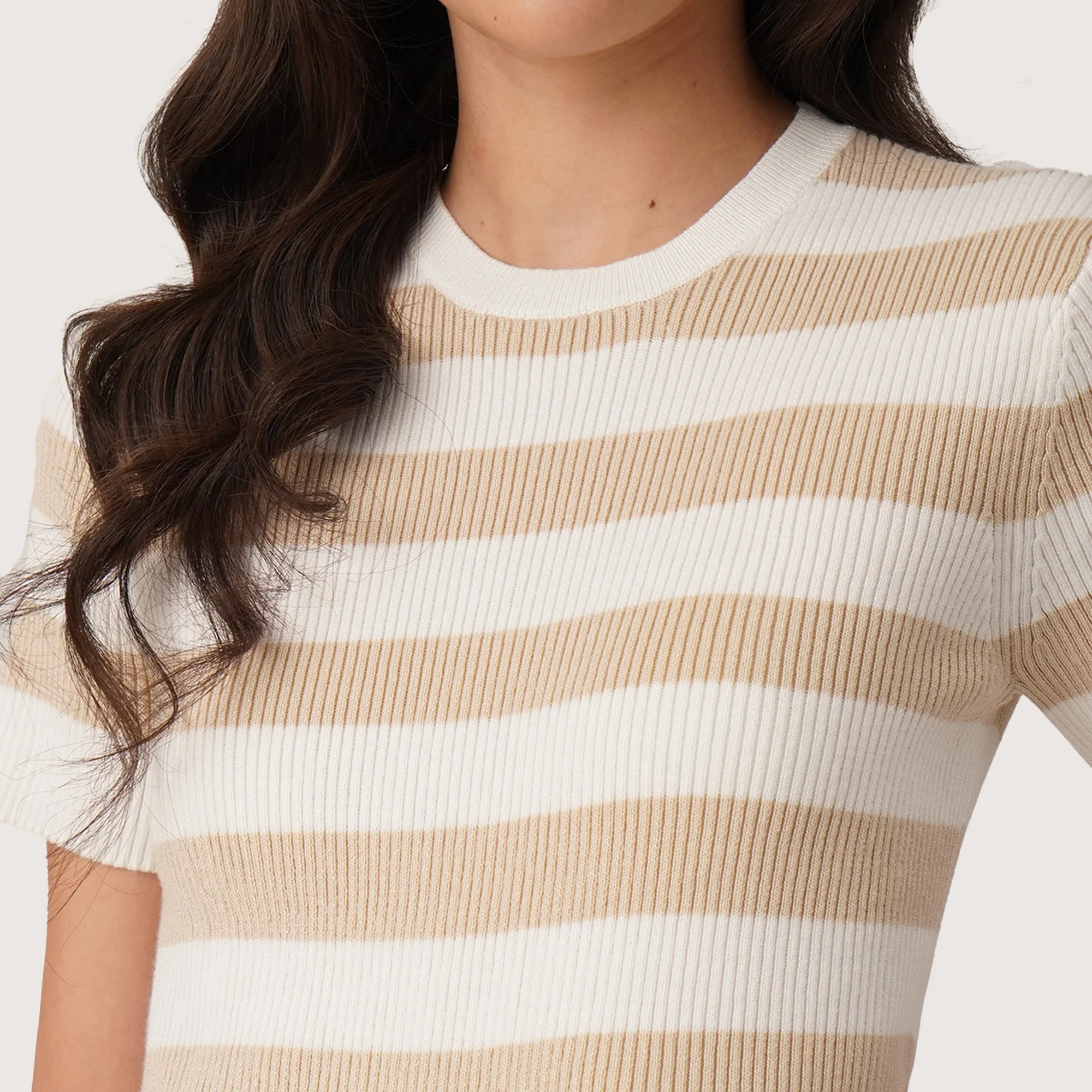 Regatta- Striped Knit Top
