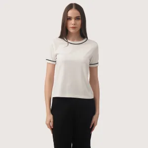 Regatta- T-Shirt With Piping Detail