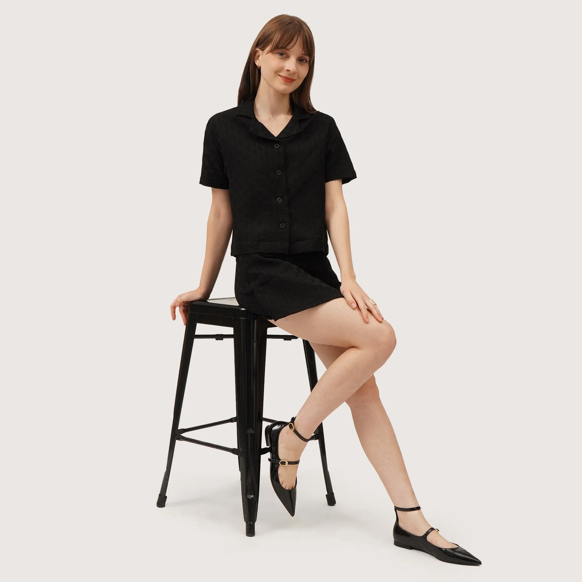 Regatta- Textured Relaxed Short Sleeve Shirt