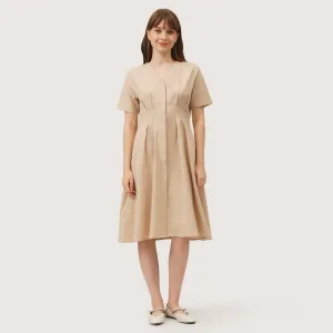 Regatta- V-Neck Pleated Dress