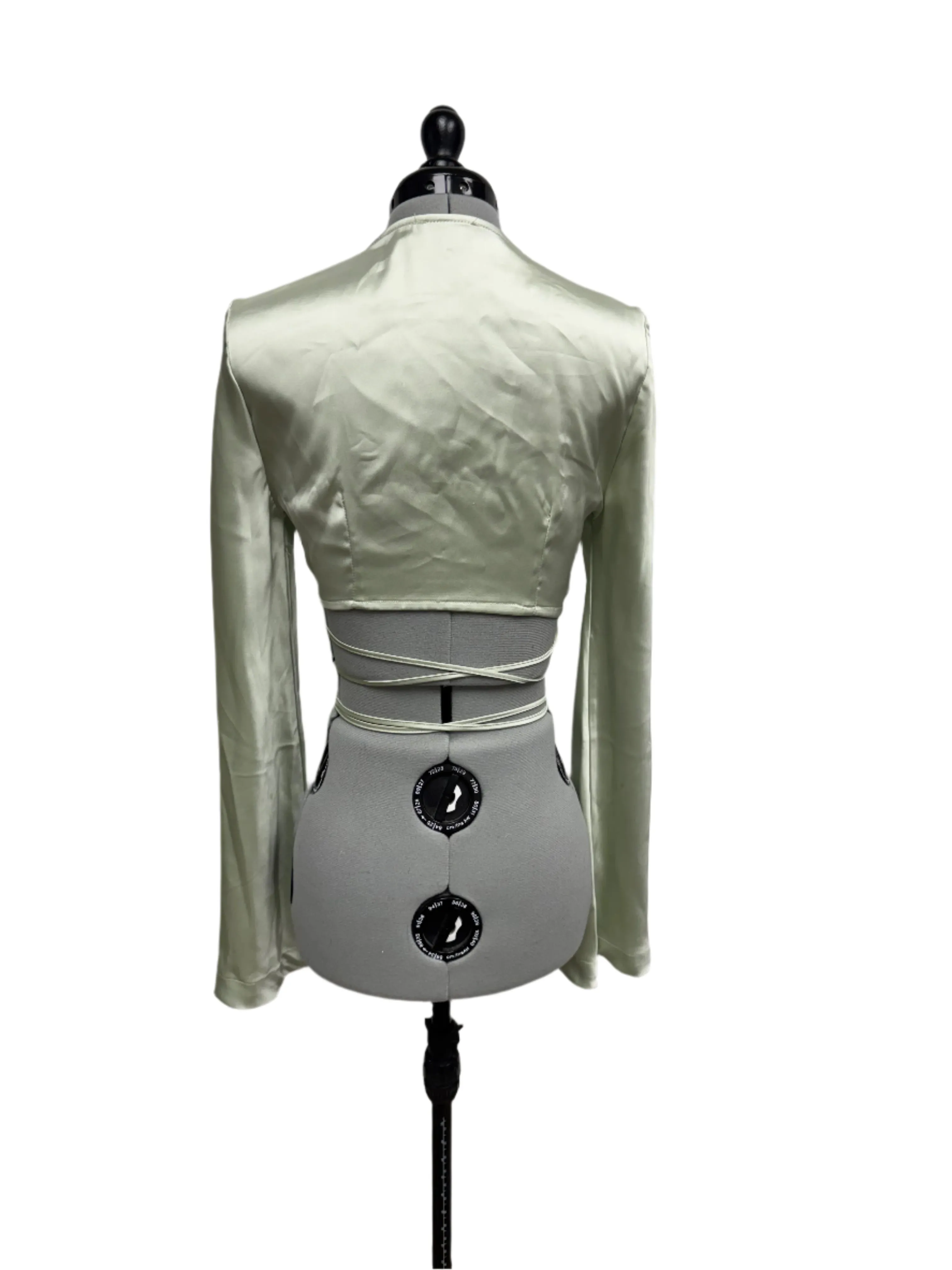 Selling Fast Womens Dynamite Long Sleeve Blouse, Small  Limited Release!
