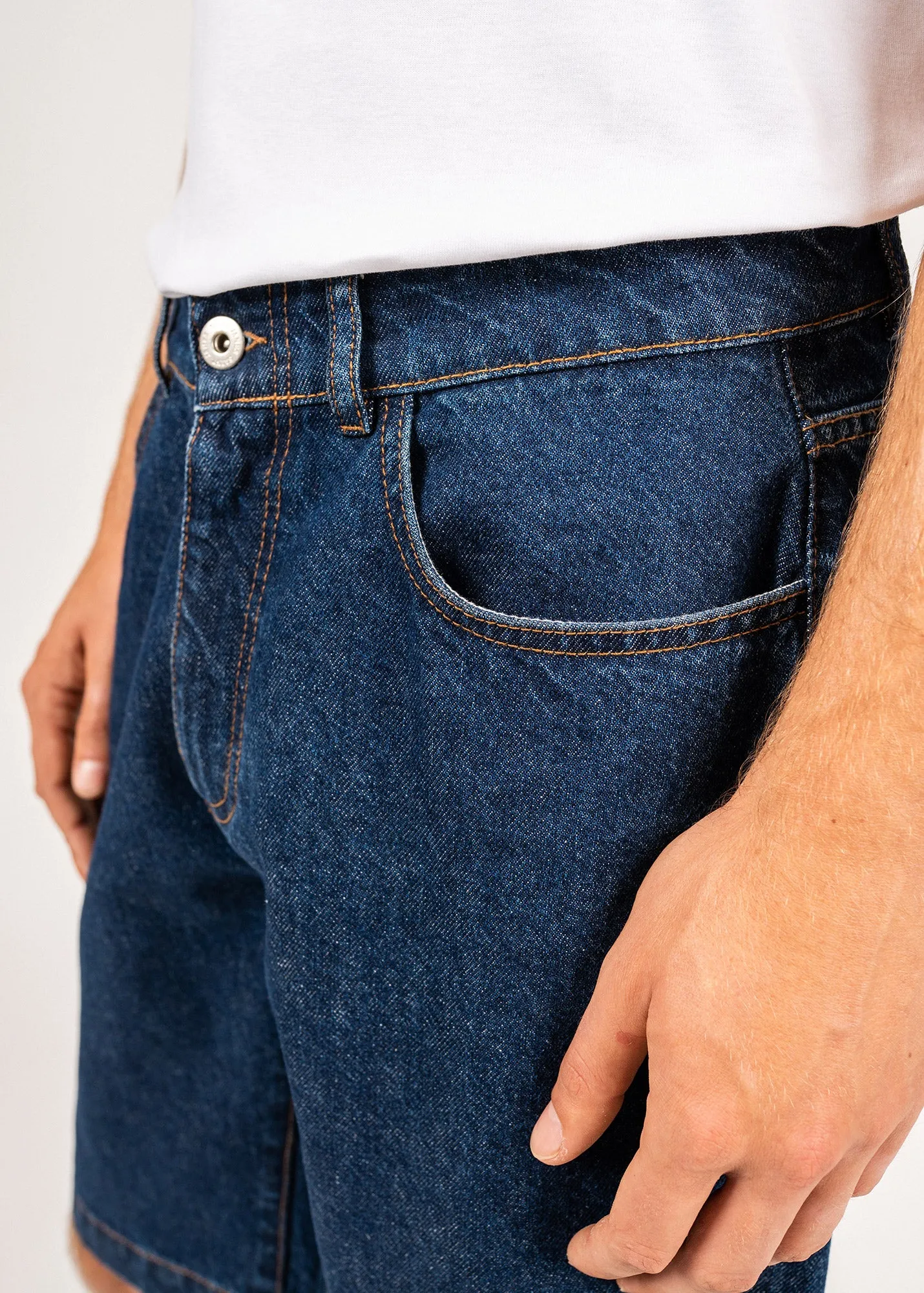 Short en denim Zack - en coton (DENIM)