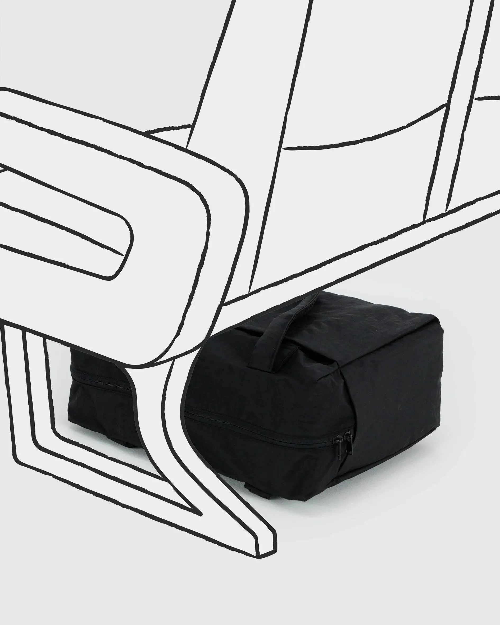 Small Cloud Carry On (Black)