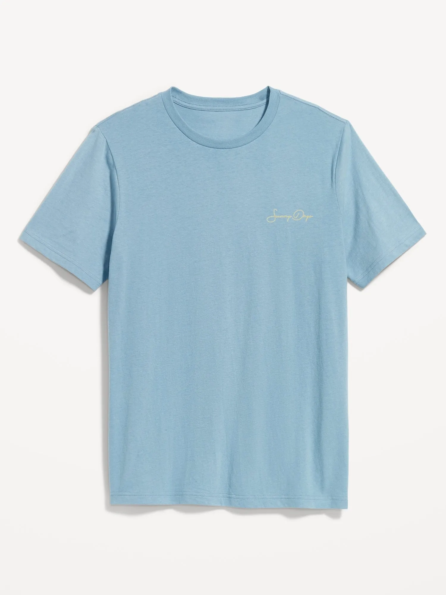 Soft-Washed Graphic T-Shirt For Men
