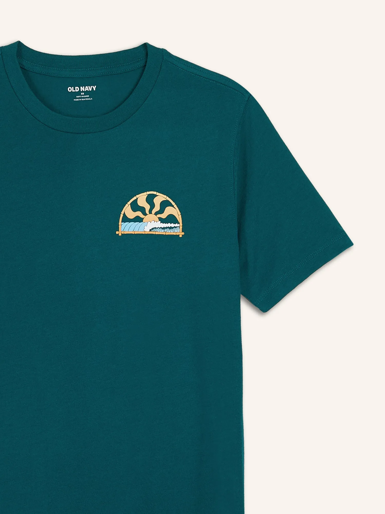 Soft-Washed Graphic T-Shirt for Men
