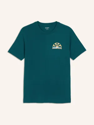 Soft-Washed Graphic T-Shirt for Men
