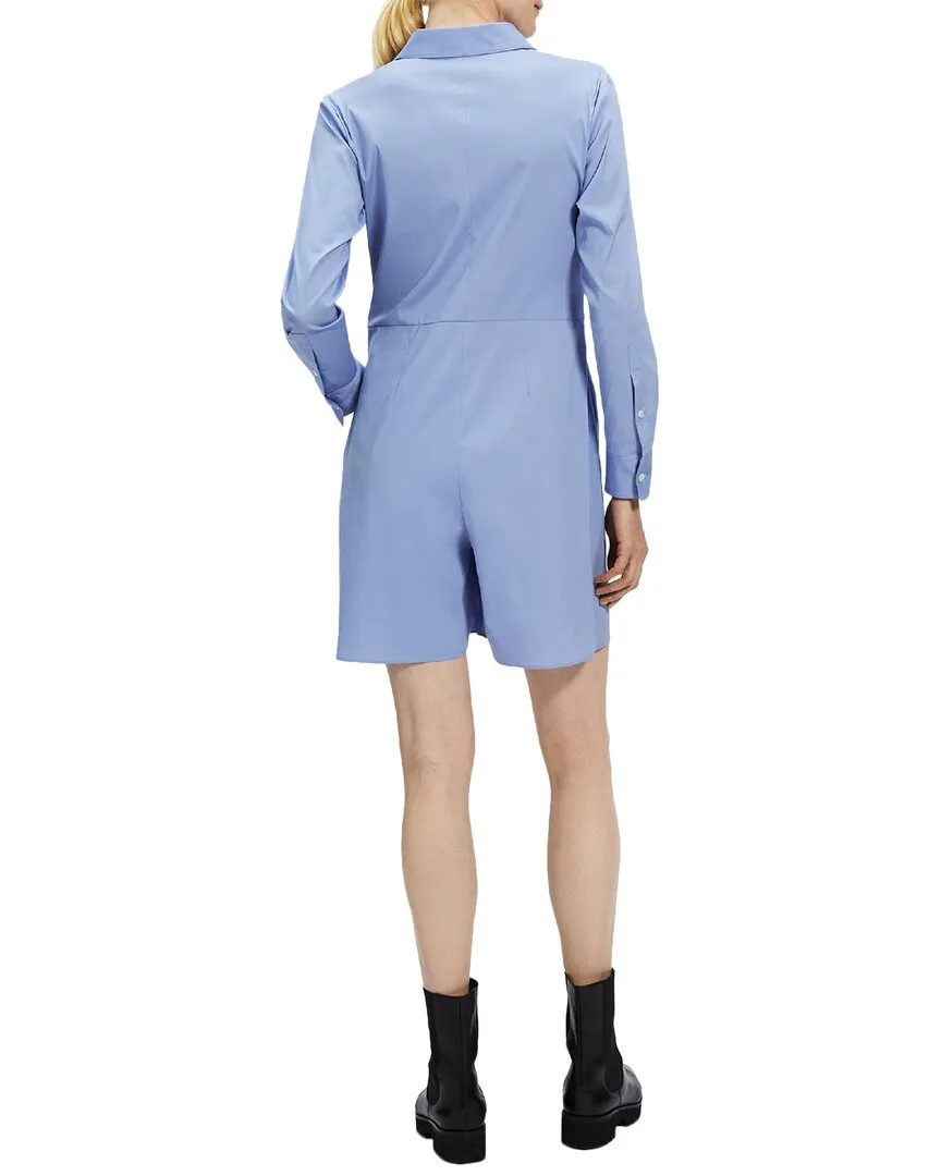 Theory Tie Waist Romper