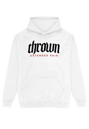 Thrown - Extended Pain White - Hoodie