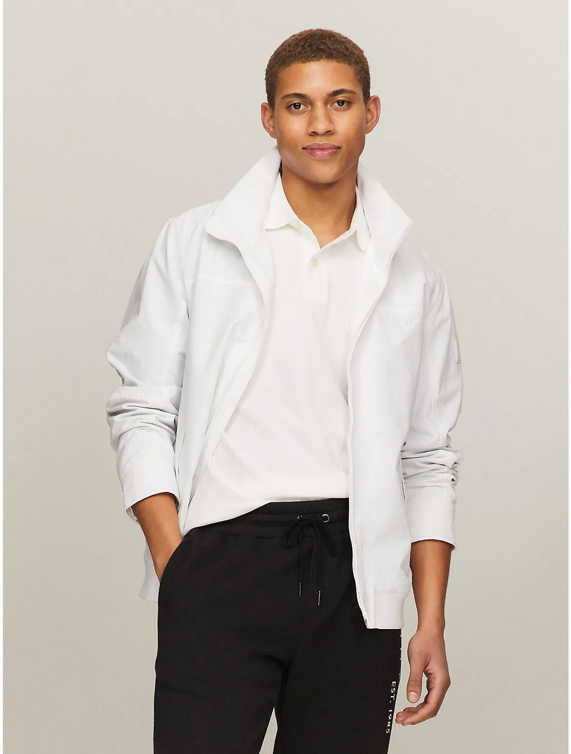 Tommy Hilfiger Men's Hilfiger Water Resistant Windbreaker