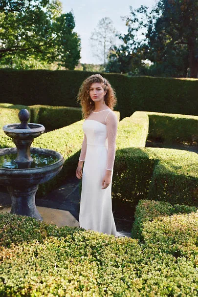 Trending Now BHLDN Amy Kuschel Cat Gown - Defect  Almost Gone!