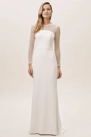 Trending Now BHLDN Amy Kuschel Cat Gown - Defect  Almost Gone!