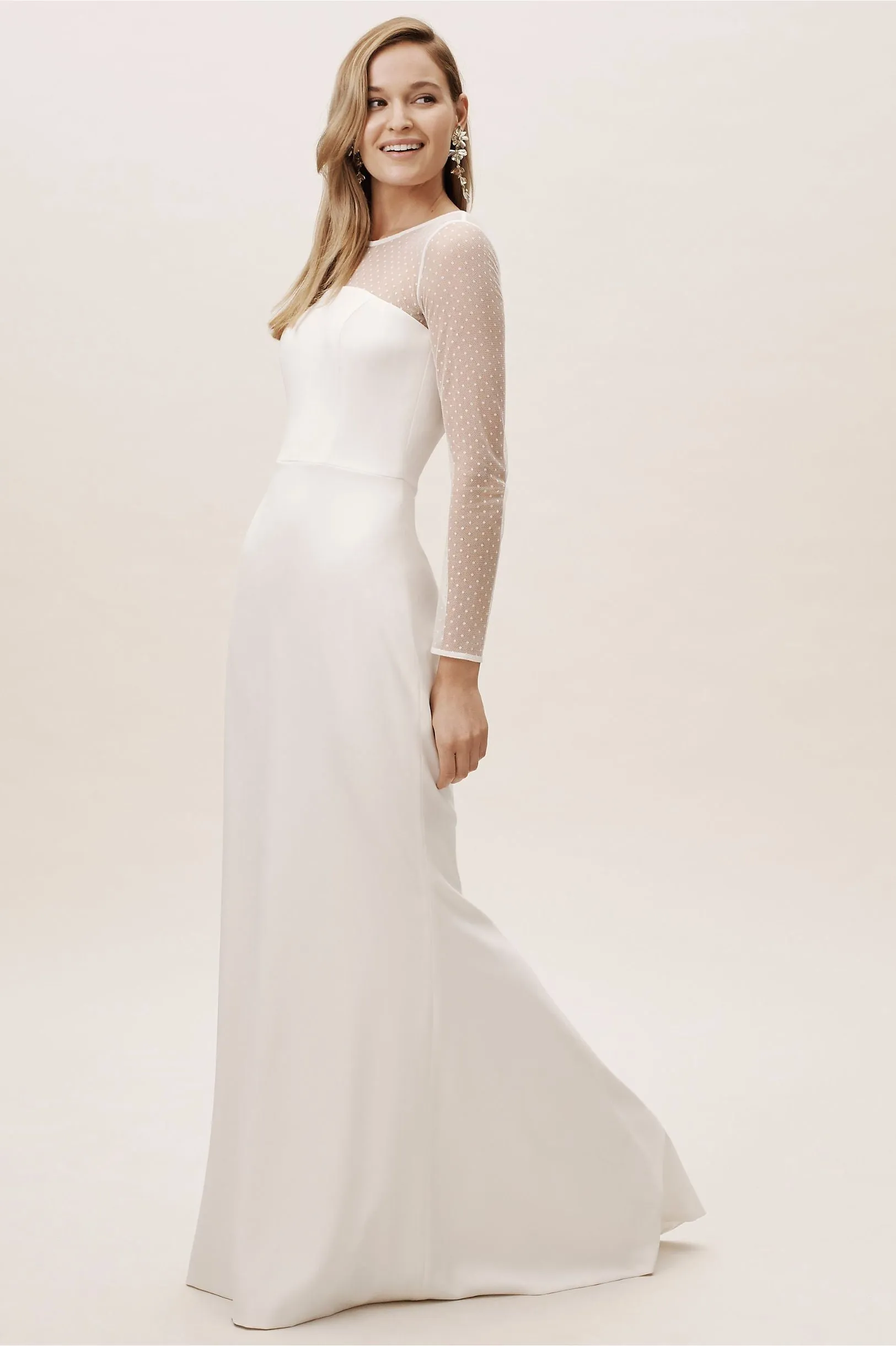 Trending Now BHLDN Amy Kuschel Cat Gown - Defect  Almost Gone!