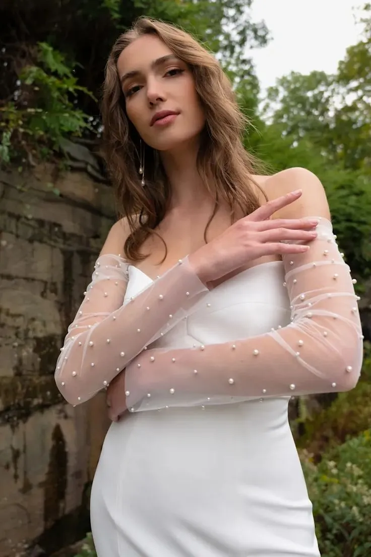 VIP Favorite Jenny Yoo Alexandra Gown (without slit)  Last Few Pieces!
