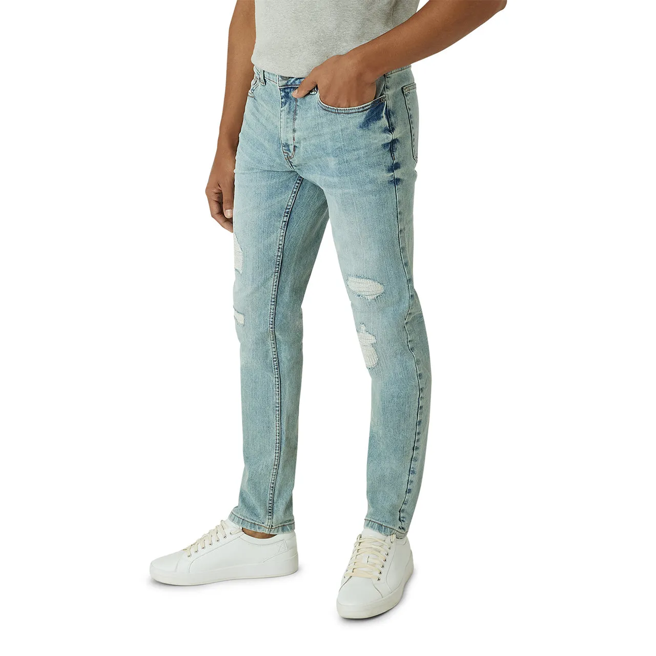 Worth Every Penny Mercer Destructed Jean  Limited Stock!