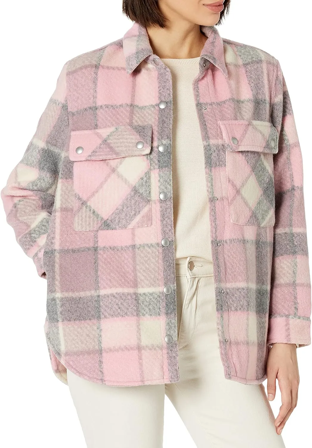 Worth Every Penny Multi Color Plaid Shacket  Going Fast!